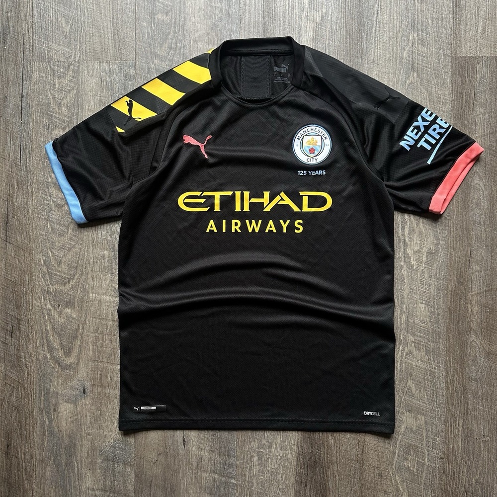 Puma MANCHESTER CITY 2019/2020 AWAY FOOTBALL SHIRT Men's Medium JERSEY